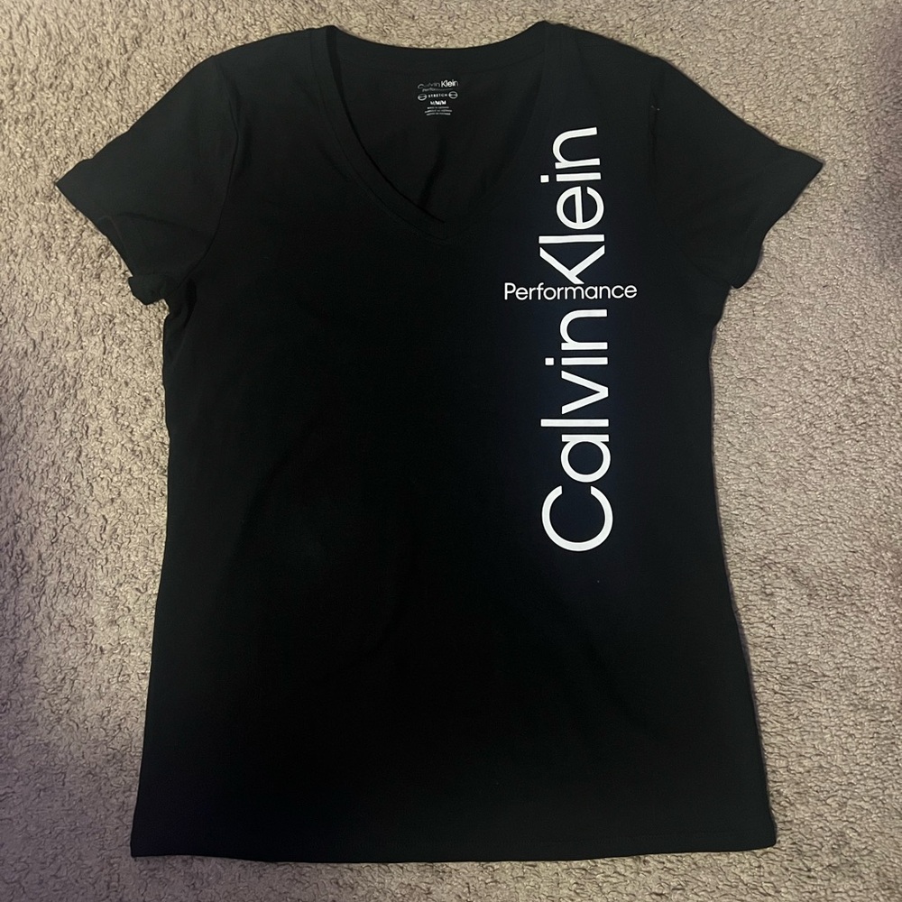 Brand New Calvin Klein Performance Black Fitted Shirt